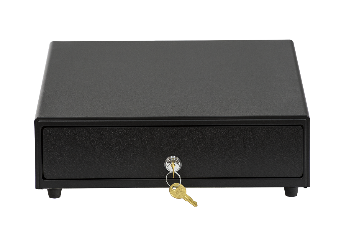 Денежный ящик АТОЛ CD-330-B черный, 330*380*90, 24V, для Штрих-ФР в Южно-Сахалинске