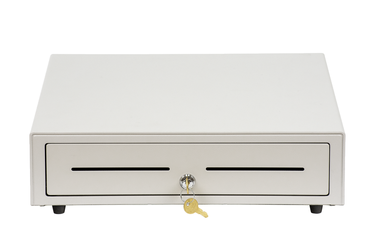Денежный ящик АТОЛ CD-410-W белый, 410*415*100, 24V, для Штрих-ФР в Южно-Сахалинске